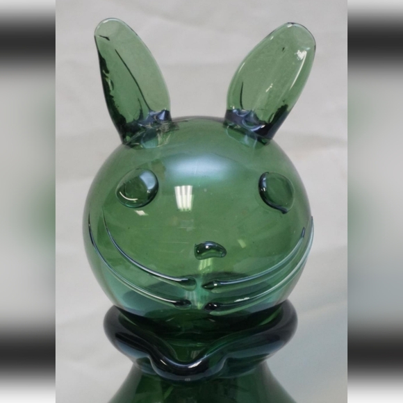Empoli Other - ISO Empoli Green Glass Rabbit Decanter Head NOT SELLING
